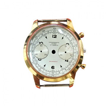 Rose Gold Chronograph Watch...